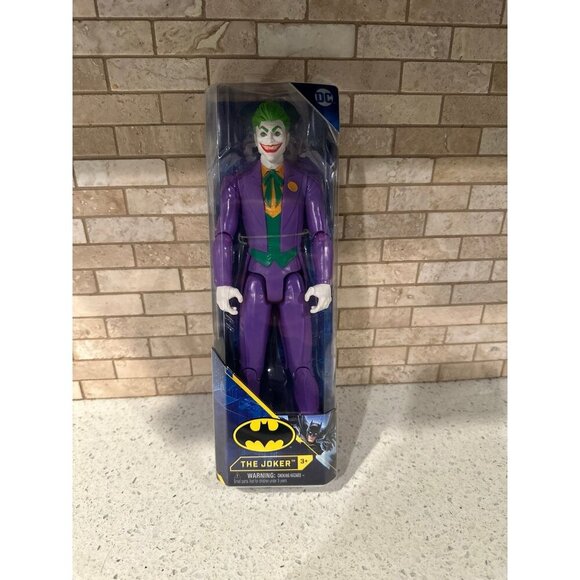 2021 DC COMICS THE JOKER (PURPLE SUIT) LIMITED EDITION POSABLE 12" ACTION FIGURE - Picture 1 of 2